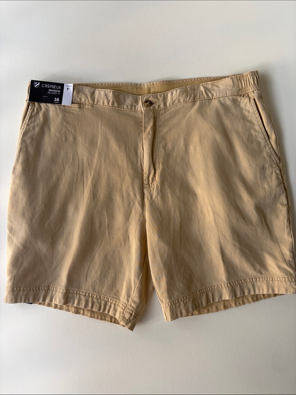 Cremieux Men’s 8” Madison Relaxed Fit Shorts Size 38